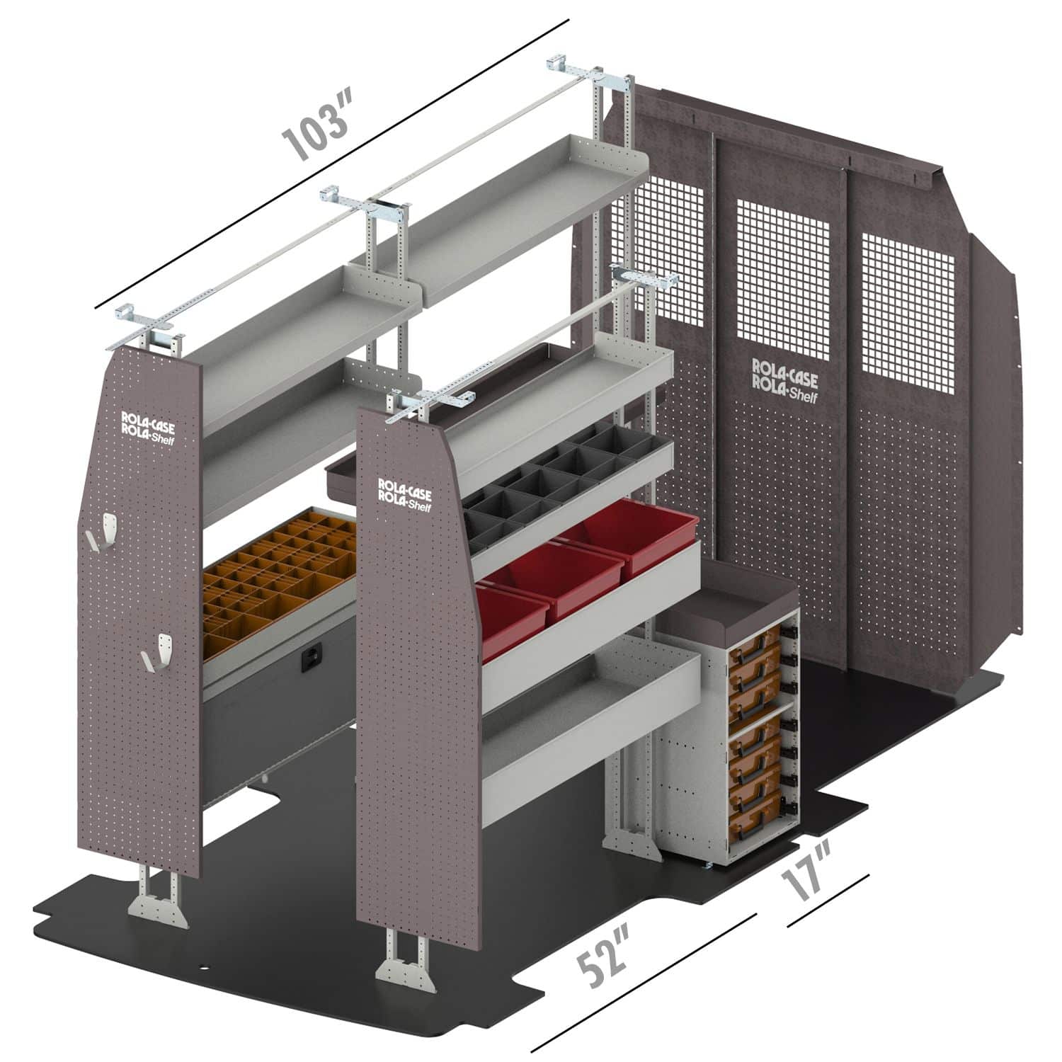 Van Packages,Rolacase Rolashelf,Rola-Case Rola-Shelf - Van Packages Gallery
