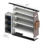 HVAC Package - Passengers - Ford Transit 148WB Mid Roof