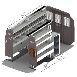 RSFMHHV-FTM148 Ford Transit HVAC Bin Package