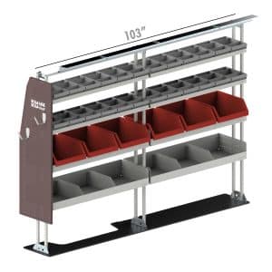 Drivers & Passenger side Van Racking