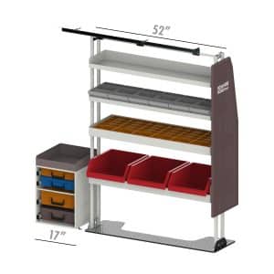 RSFMHRSP- PA: Service Bin Package - Passengers Side Only