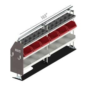 RSLLRAM- DR: America's Most Popular Bin Package - Drivers Side Only