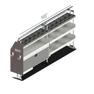 RSLLRHV- DR: HVAC Bin Package -Drivers Side Only