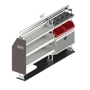 RSLRFHV- DR: HVAC Bin Package - Drivers Side Only