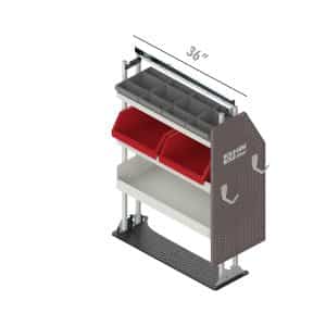 RSLRFSP- PA: Service Bin Package - Passengers Side Only