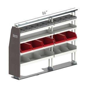 RSMRSAM-DR: America's Most Popular Bin Package - Drivers Side Only