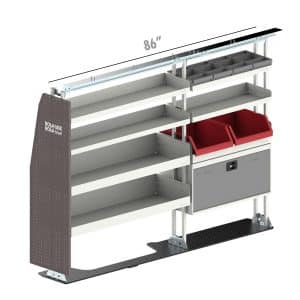 RSMRSHV-DR: HVAC Bin Package - Drivers Side Only