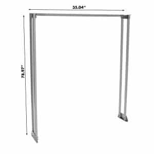 RSSFR/HD/80/2006 - 8 Series HD Van Shelving Start Frame