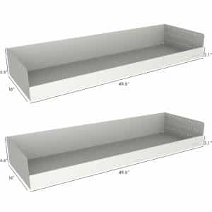RSSHL/126-2 - 2 x 12 Series Floor Mount Van Shelf
