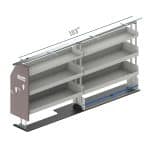 Service - Drivers Side - Packages Ford Transit 148WB Low Roof