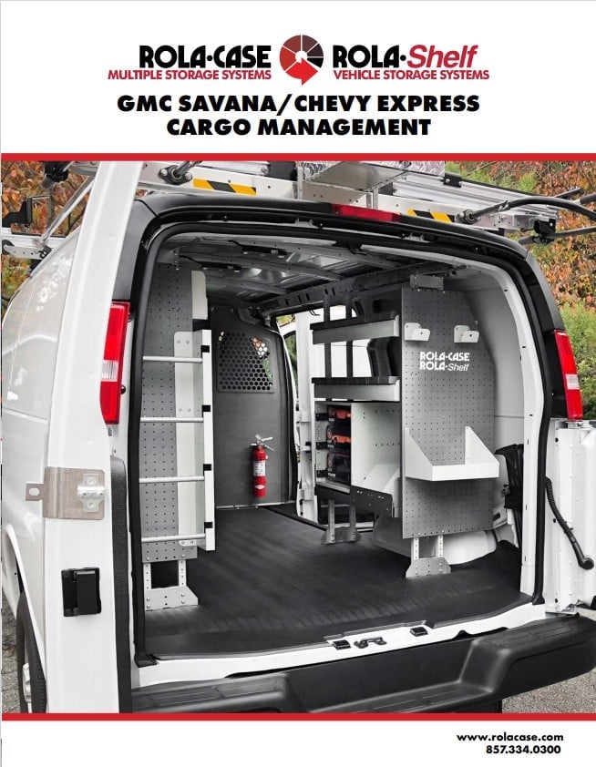 Catalog,Publication,Rola-Case Rola-Shelf - Catalog - Van Shelving and More