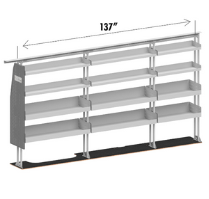 RSFMHRBA-DRXL: Sprinter 170" Basic Bin Package - Drivers Side Only