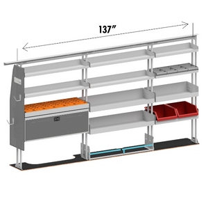 RSFMHREL-DRXL: Sprinter 170" Electrical Bin Package - Drivers Side Only