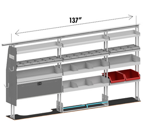 RSFMHRHV-DRXL: Sprinter 170" HVAC Bin Package - Drivers Side Only