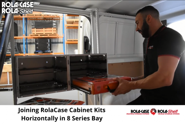 Joining RolaCase Cabinet Kits Horizontally in 8 Series Bay