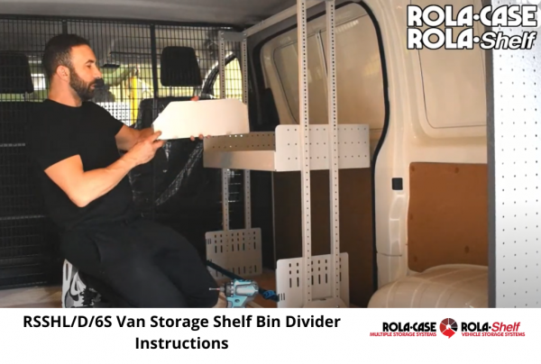RSSHL:D:6S Van Storage Shelf Bin Divider Instructions