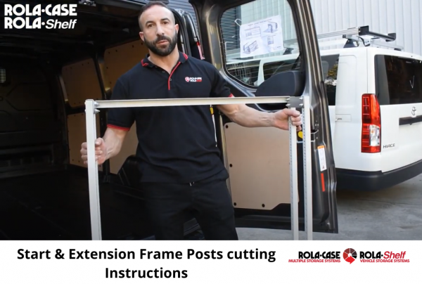 Start & Extension Frame Posts cutting Instructions